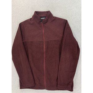 Ex Officio Full Zip Midweight Travel Jacket (Men's Medium) Maroon